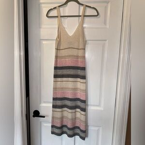 Z Supply Striped Midi Sweater Dress New Small